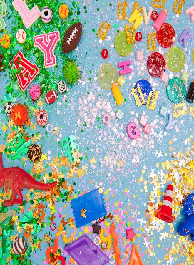 Glo Pals Fun Fillers Sensory Play Accessories Pack, Themed Accessories for Sensory Bins (Explore + Learn) - Image 1